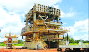 • A CRUSHER at the new mine in Kalumbila area.
