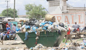 • A HEAP of garbage in Ndola’s Masala Township.