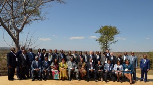 SADC Ministers Council in Victoria Falls during the SADC Summit in Zimbabwe. 