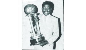 • KALUSHA Bwalya as 1986 Zambia’s Footballer of the Year