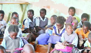 •Two classrooms and a single multipurpose office are what constitute the entire Lunjovwa Community School.