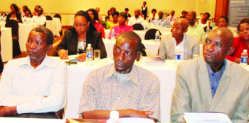 • SOME participants follow proceedings during the COMESA business council local sourcing partnership training programme at Pamodzi Hotel in Lusaka on Monday. Picture courtesy of COMESA secretariat.