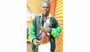 • ANFORD Lungu has been feeding through a tube for the past one year and is currently soliciting for funds to receive treatment at Lusaka Trust Hospital to have his problem rectified. Picture by CHUSA SICHONE