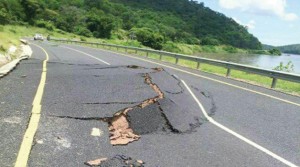 • A PORTION of the Luangwa-Feira Road has experienced earth movement, causing the road to crack. The affected 300-metre stretch of the road has since been closed and experts from the Geological Survey Department sent to the area to establish the cause.